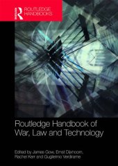 book Routledge Handbook of War, Law and Technology