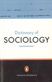 book The Penguin Dictionary of Sociology