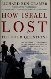 book How Israel Lost: The Four Questions