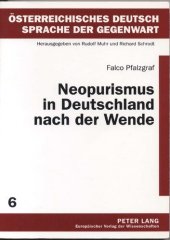 book Neopurismus in Deutschland nach der Wende