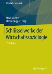 book Schlüsselwerke der Wirtschaftssoziologie