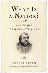 book What Is a Nation? and Other Political Writings