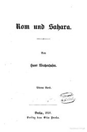 book Rom und Sahara