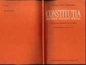 book Constituția Republicii Socialiste România. Cunoștințe despre stat și drept. Manual pentru clasa a VII-a