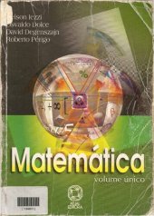 book Matemática - Volume Único