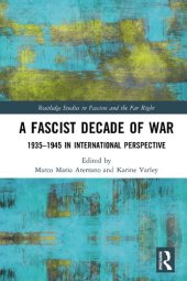 book A Fascist Decade of War: 1935–1945 in International Perspective