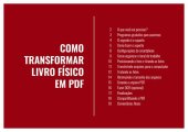 book Como transformar livro físico em PDF - Um guia passo-a-passo