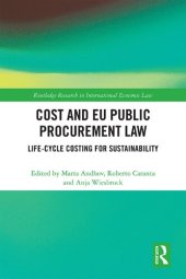 book Cost and EU Public Procurement Law: Life-Cycle Costing for Sustainability