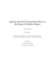 book Applying Functional Programming Theory to the Design of Workflow Engines