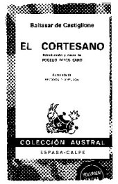 book El Cortesano