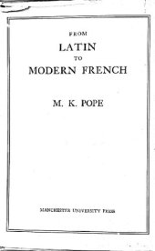 book From Latin to Modern French