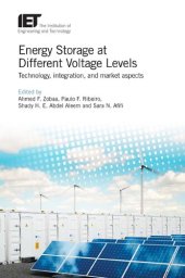 book Energy Storage at Different Voltage Levels. Technology, integration, and market aspects