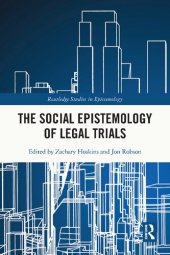 book The Social Epistemology of Legal Trials