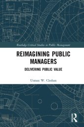 book Reimagining Public Managers: Delivering Public Value