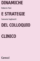 book Dinamiche e strategie del colloquio clinico