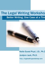 book The Legal Writing Workshop: Better Writing, One Case at a Time