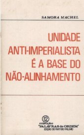 book Unidade anti-imperialista é a base do não-alinhamento