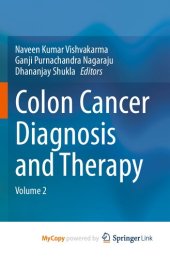 book Colon Cancer Diagnosis and Therapy: Volume 2