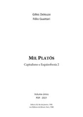 book Mil Platôs (volume único)