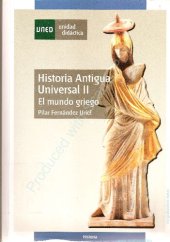 book Historia Antogua Universal II. El mundo griego