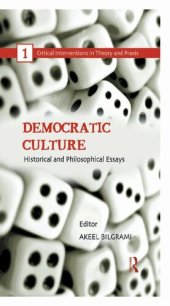 book Democratic Culture: Historical and Philosophical Essays