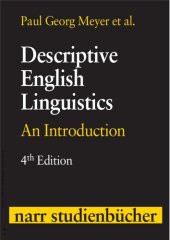 book Descriptive English Linguistics