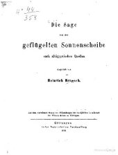 book Die Sage von der geflügelten Sonnenscheibe nach altägyptischen Quellen