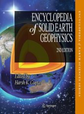 book Encyclopedia of solid earth geophysics