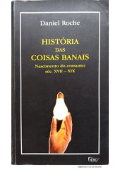 book História das coisas banais