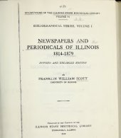 book Newspapers and Periodicals of Illinois 1814 -1879