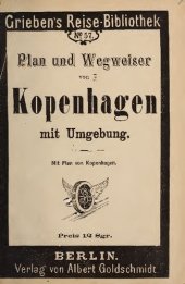 book Plan und Wegweiser von Kopenhagen mit Umgebung. Praktischer Führer