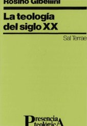 book La teología del siglo XX