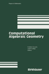 book Computational Algebraic Geometry