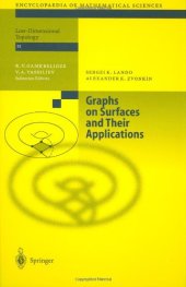 book Graphs on surfaces and their applications