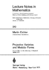 book Projective varieties and modular forms