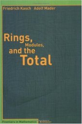 book Rings, modules, and the total