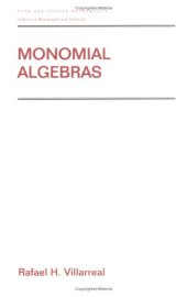 book Monomial algebras