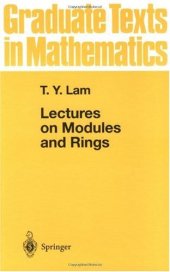 book Lectures on Modules and Rings