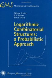 book Logarithmic combinatorial structures: a probabilistic approach