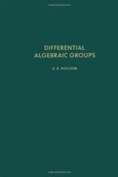 book Differential algebraic groups