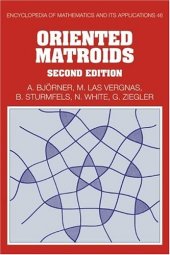 book Oriented matroids