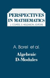 book Algebraic D-modules