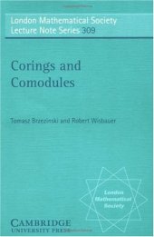 book Corings and comodules