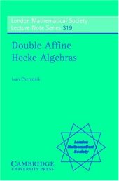 book Double affine Hecke algebra