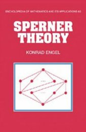 book Sperner theory