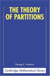 book The theory of partitions