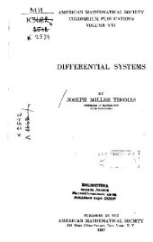 book Differential systems