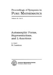 book Automorphic Forms, Representations, and L-functions