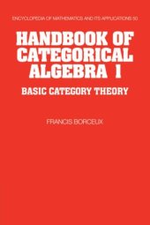 book Handbook of categorical algebra