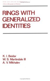 book Rings with generalized identities